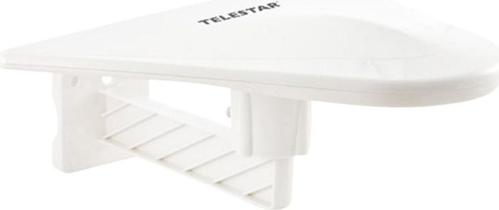 Telestar 5102220 - Weiß - 51 dBi - DVB-T - DVB-T2 - UHF - VHF - 75 Ohm - 51 dB