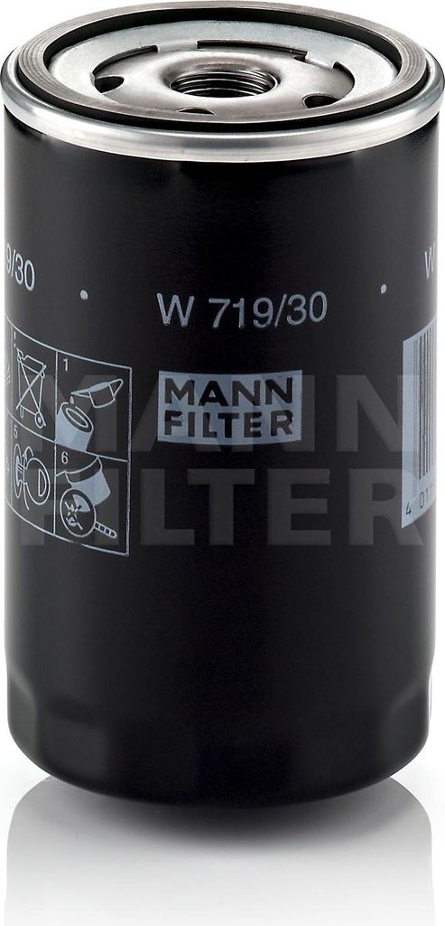 Filtr oleju MANN-FILTER W 719/30 Zdjęcie produktu 