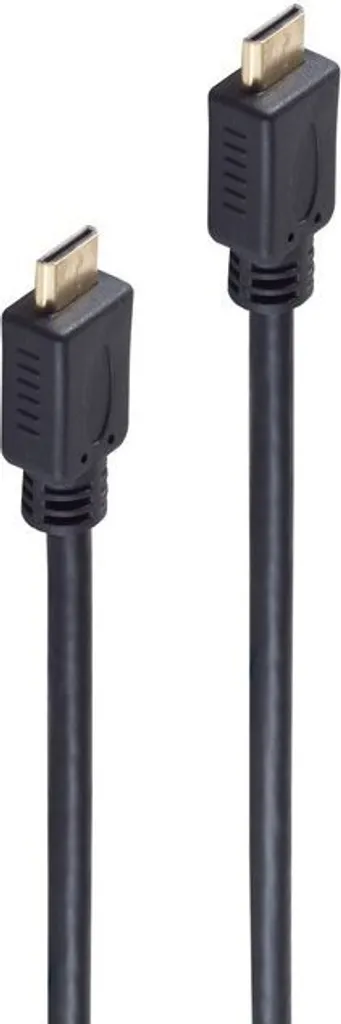 Câble HDMI Type C mâle HEAC 2m blindé pour vidéo 4K et Ethernet