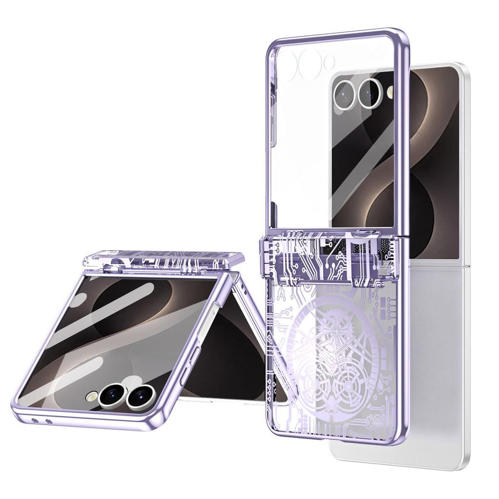 Étui de luxe galvanisé pour Samsung Galaxy Z Flip 8, avec Image du produit 
