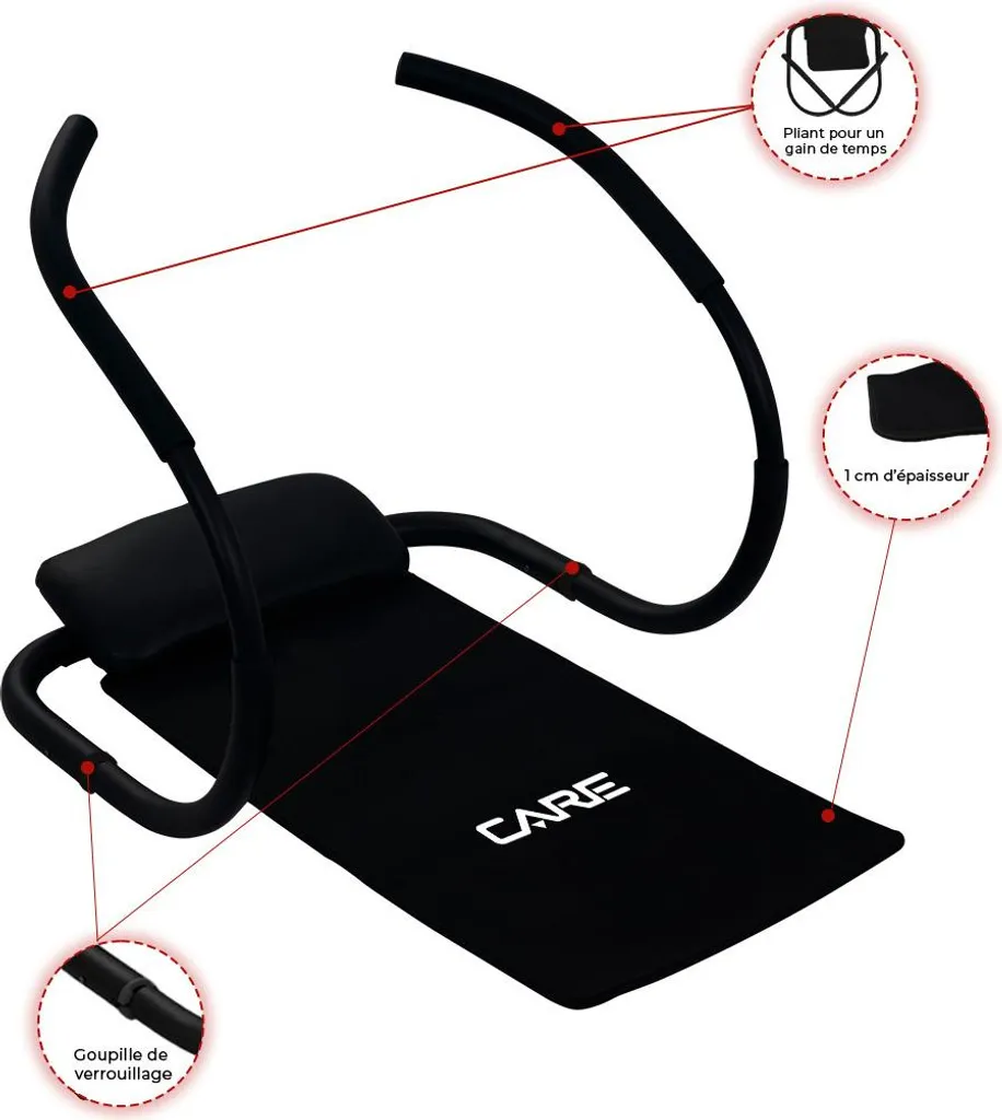 Abdo Former Pro SD-091 - Appareil Ergonomique avec Résistance Variable