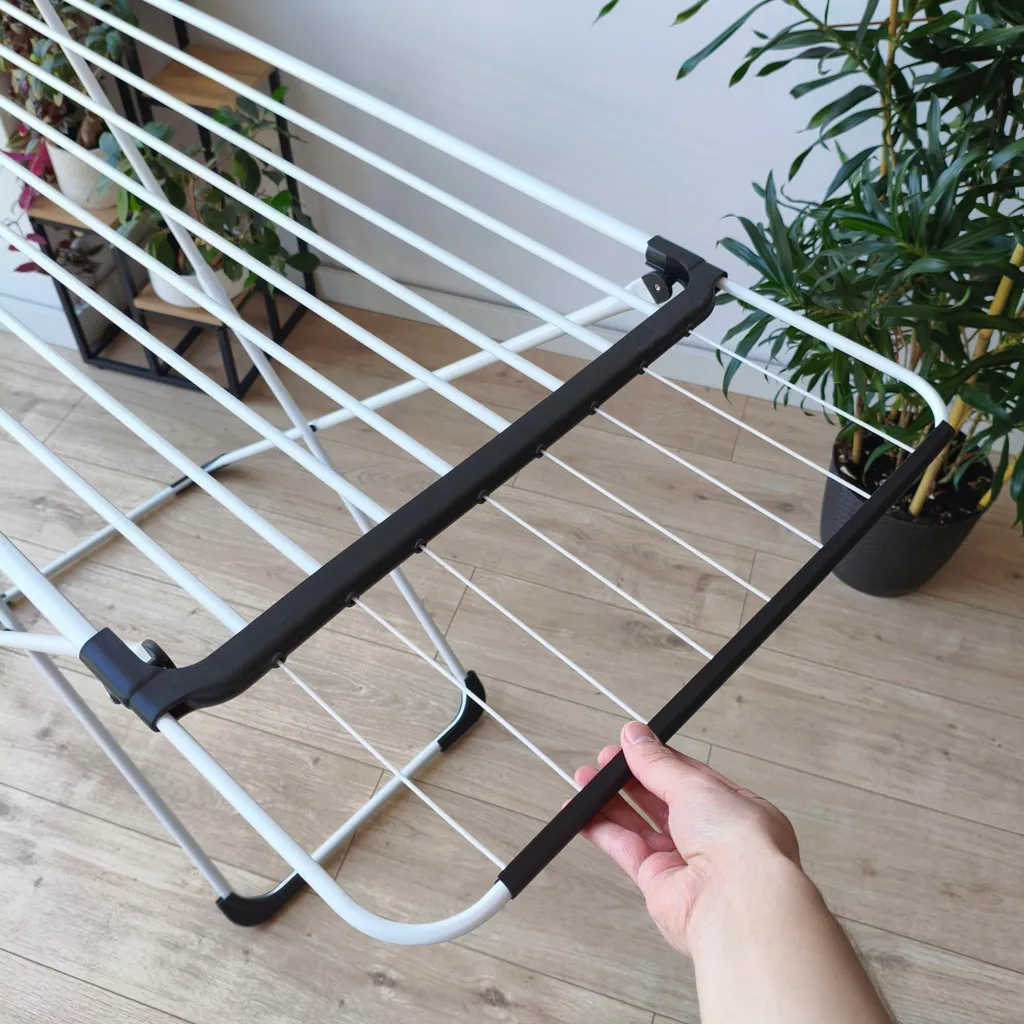 Séchoir à linge extensible ARIA idéal pour les draps et grands linges - 7