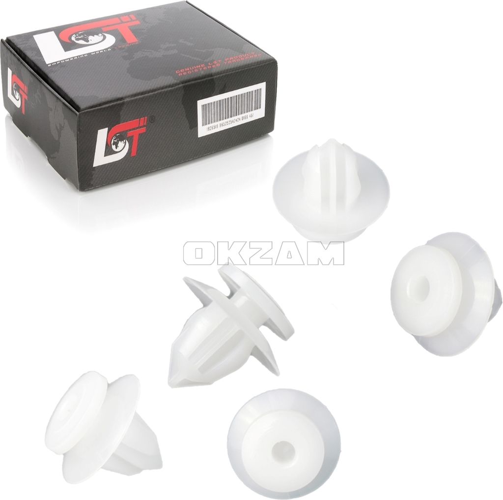 5x Halter Clips Spreizniete Motorhauben Lüftungsschlitz für TESLA MITSUBISHI