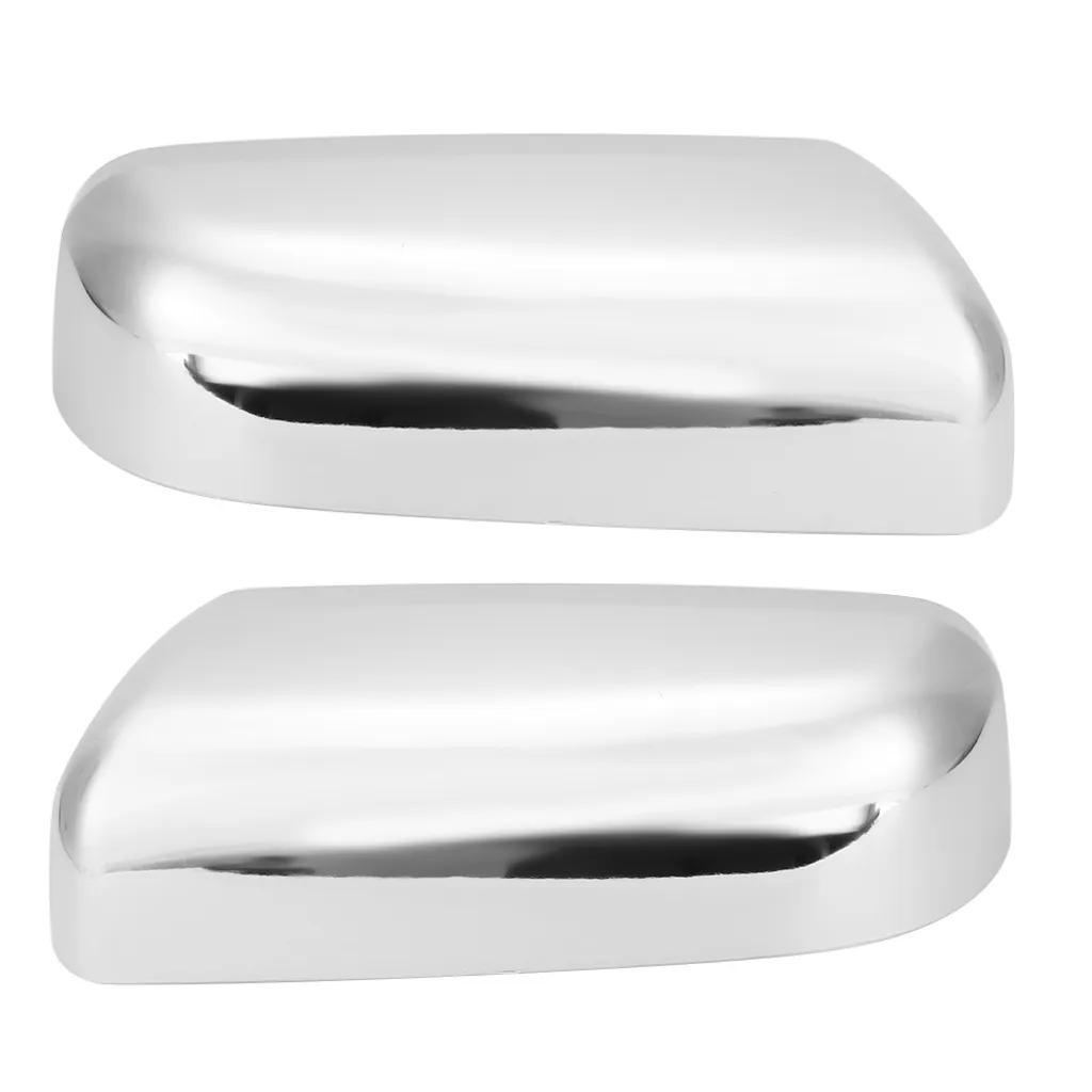 Coque de rétroviseur extérieur chromée pour personnalisation auto - 2