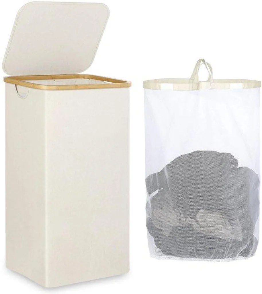Panier à linge 110L pour chambre : optimisez votre rangement intérieur