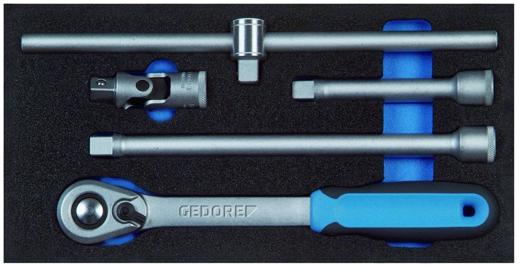 GEDORE 1500 CT1-1993 U-20 Zubehör für Steckschlüsseleinsätze 1/2" in Check-Tool-Modul, 2309114