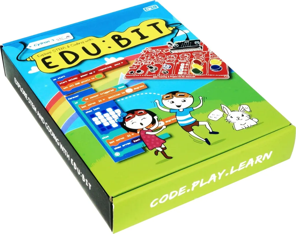 Kit CYNTRON EDU:BIT pour BBC Micro:bit - Carte d'extension éducative