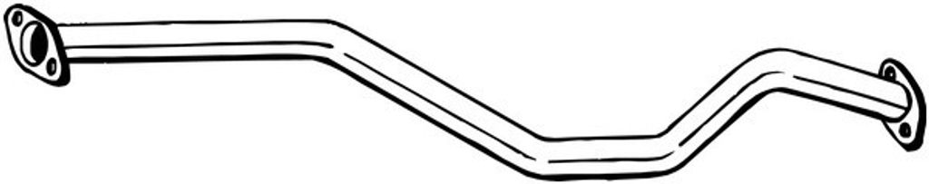 BOSAL Abgasrohr Auspuffrohr für NISSAN JUKE (F15) 850-123