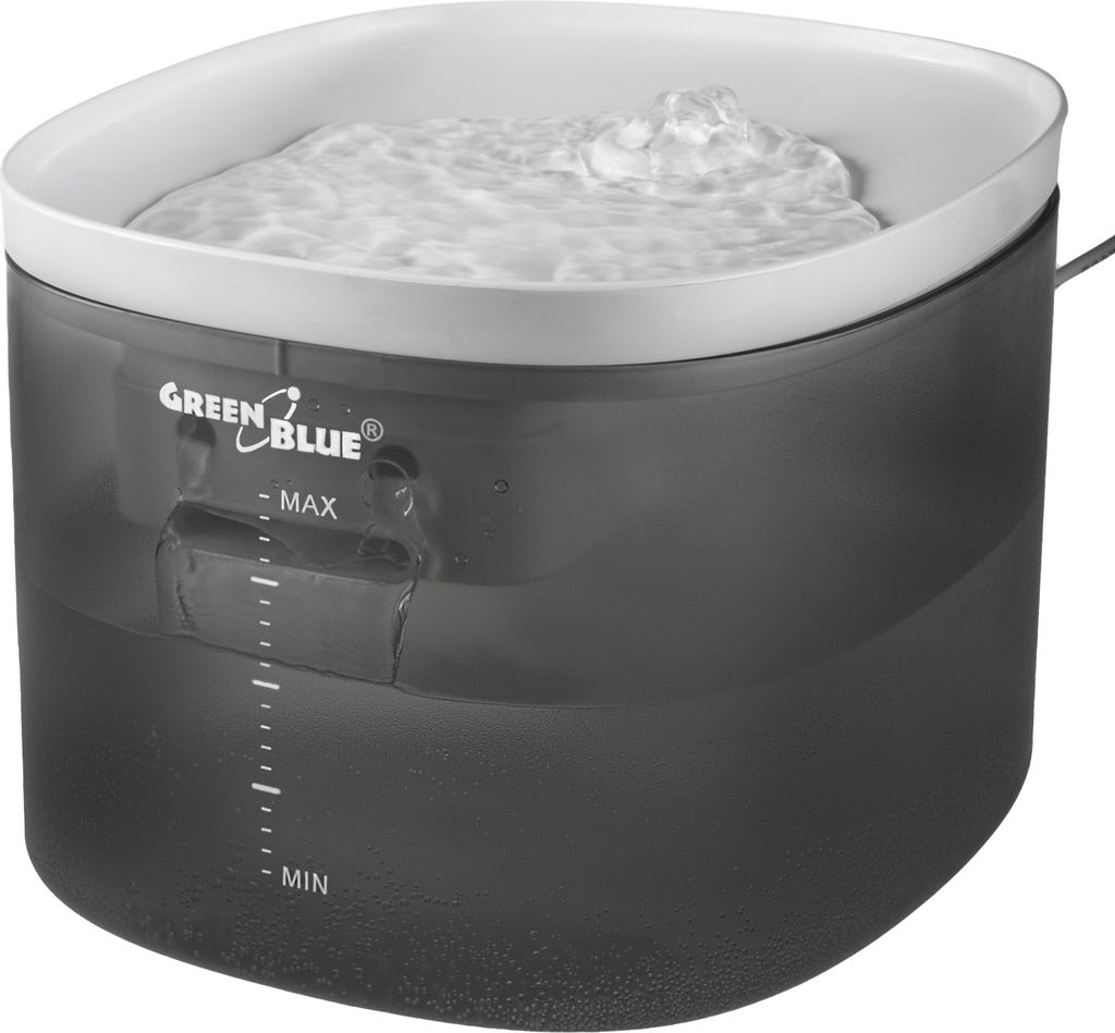 GreenBlue automatischer Wasserspender Tiertränke, 3L, USB Produktbild 