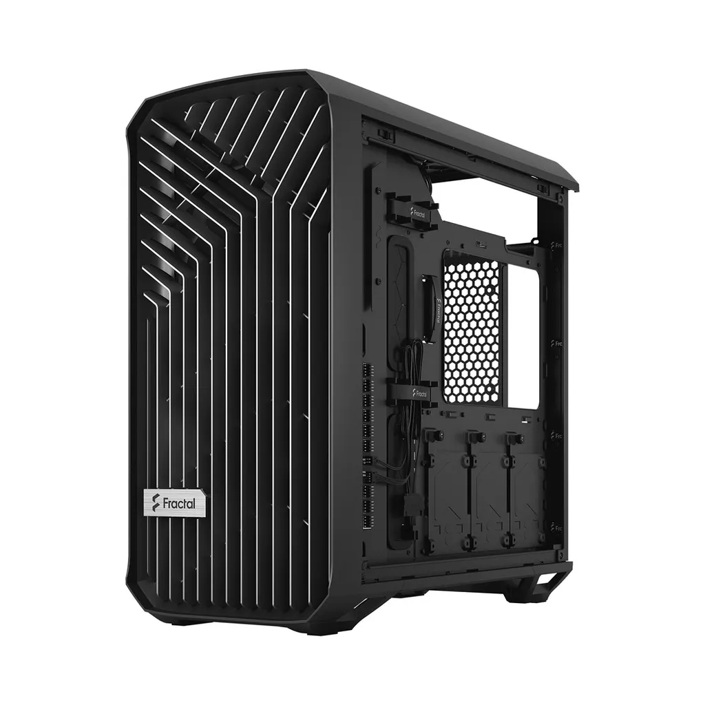 Fractal Design Torrent Compact Black Solid - Boîtier PC Moyen Tour Noir - 19