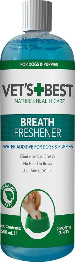 Vets Best Atemerfrischer für Hunde 500 ml Produktbild 