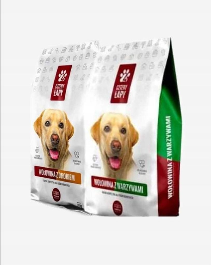 Cztery Łapy Premium mix skamów10kgX 2szt Zdjęcie produktu 