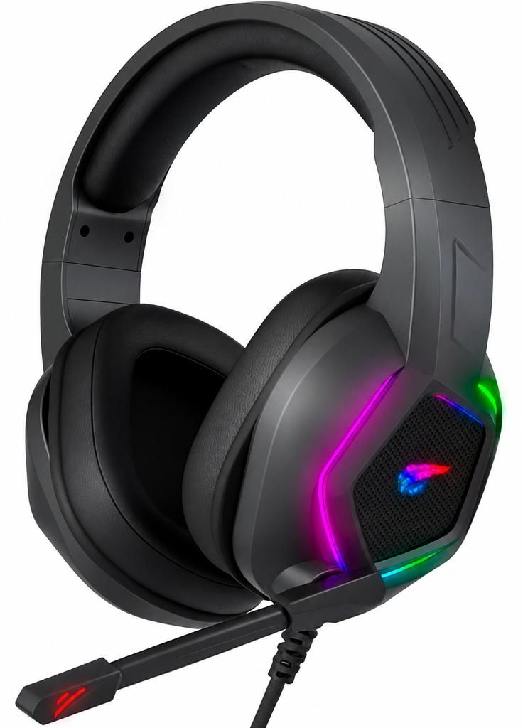 Strex Casque gaming avec micro et éclairage RGB - Son Image du produit  Image générée par une IA