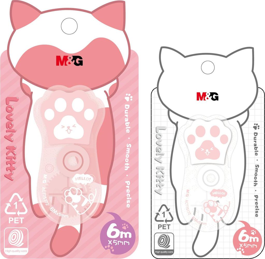 Lovely Kitty Katzentatzenband Abdeckstift 6mx5mm M&G