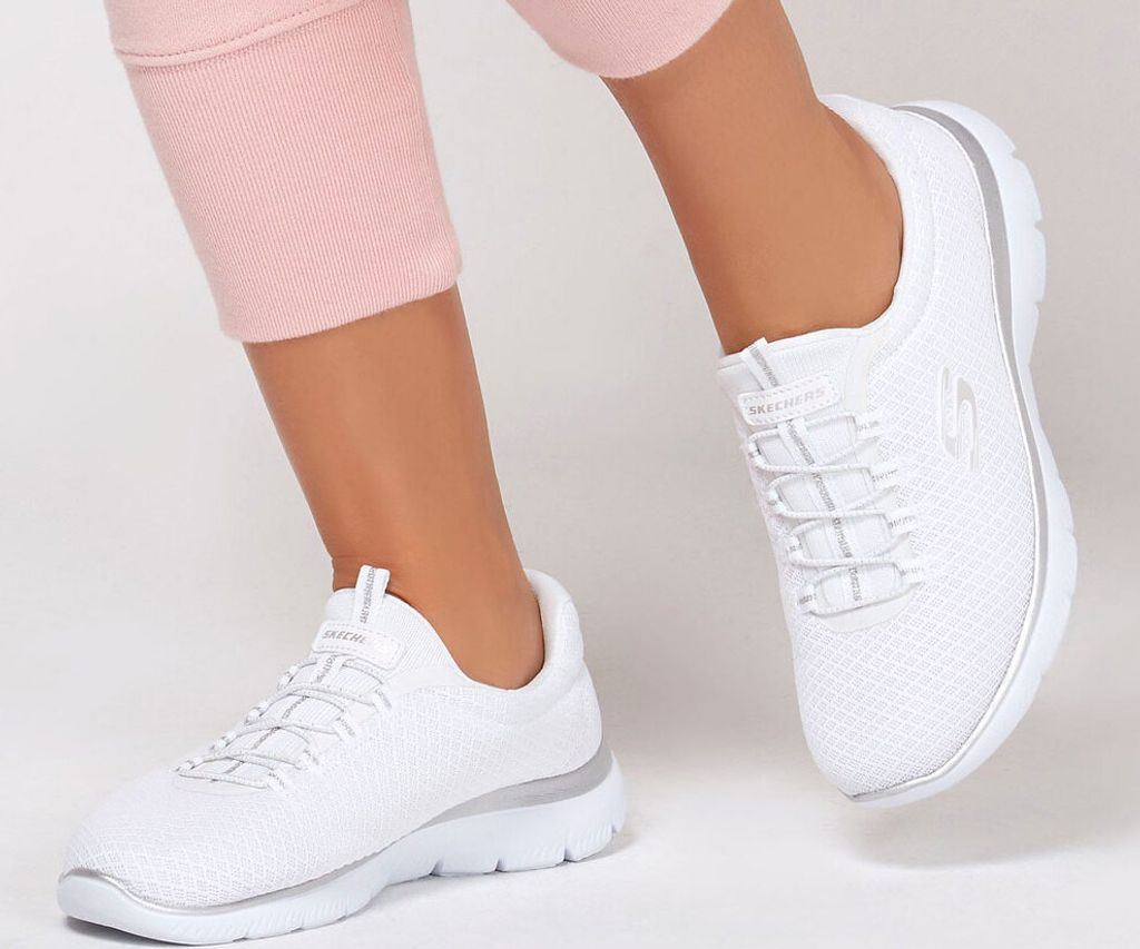 Skechers dámske slip-on topánky športové biele veľkosť 38 Obrázok produktu 77