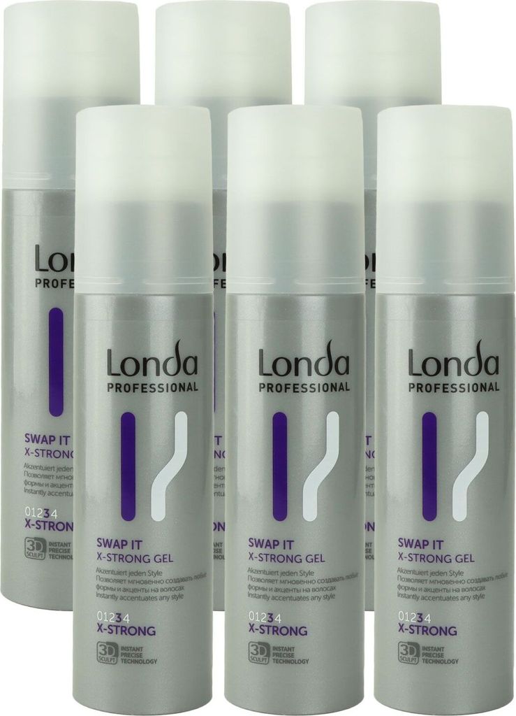 Londa Swap It 6 x 100 ml Haargel Set Produktbild 