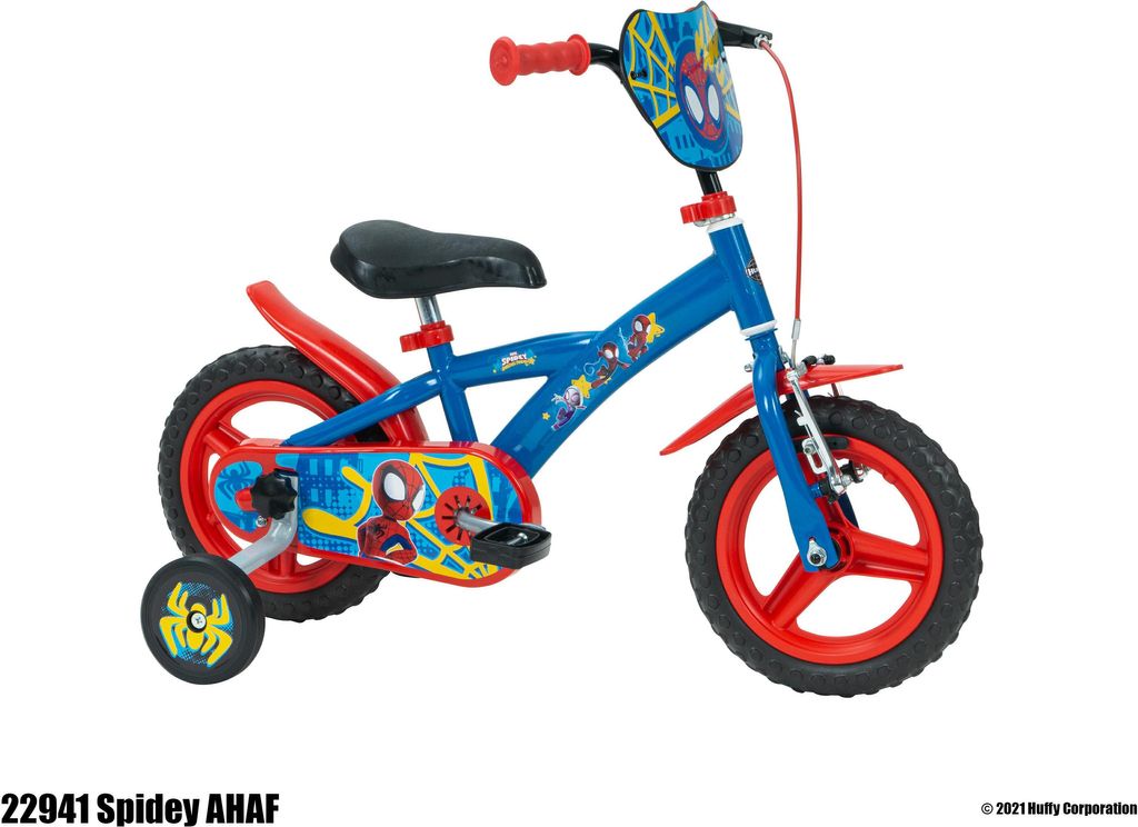 Rowerek dziecięcy Disney SPIDER MAN 12"  dla dzieci 3+ z Zdjęcie produktu 