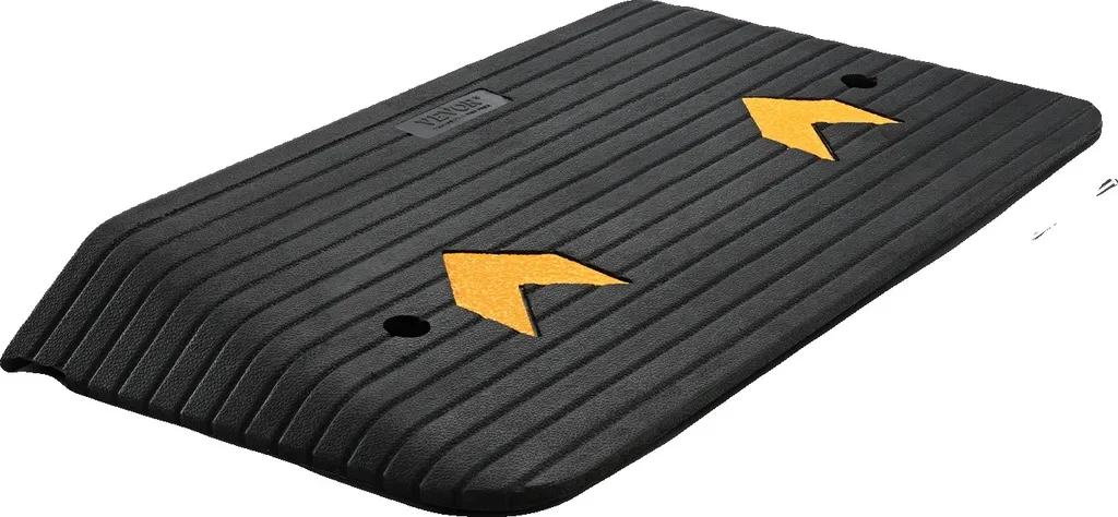 Rampe de bordure ultra solide 355x180x30 mm avec grip de sécurité