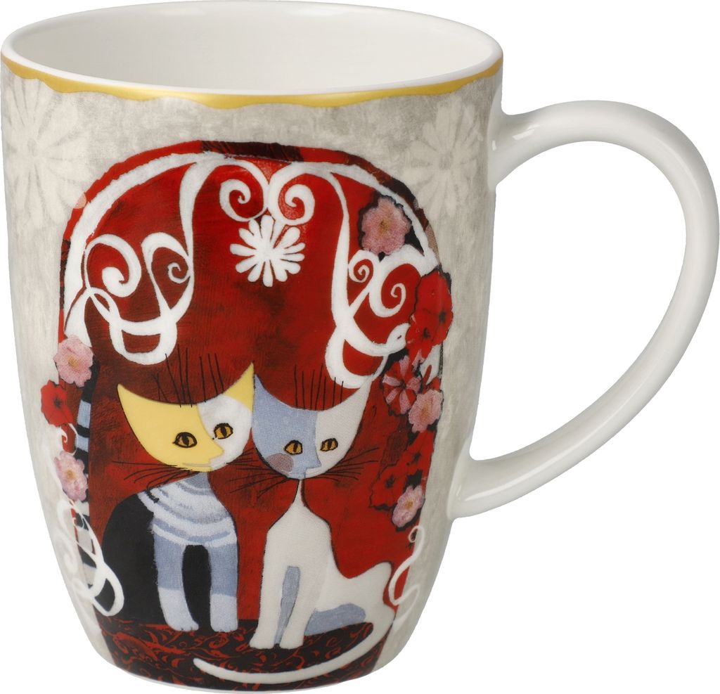 Goebel Wohnaccessoires Künstlertasse Templi Dell Amore Rosina Wachtmeister Bunt 1 Stück