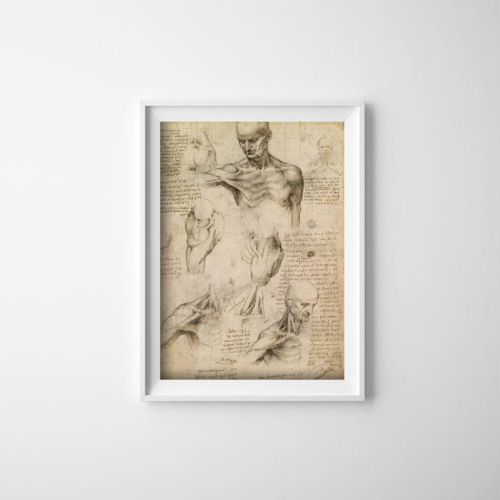 Poster - Canvas - Leinwand - 29,7 cm x 42 cm - Da Vinci Produktbild 