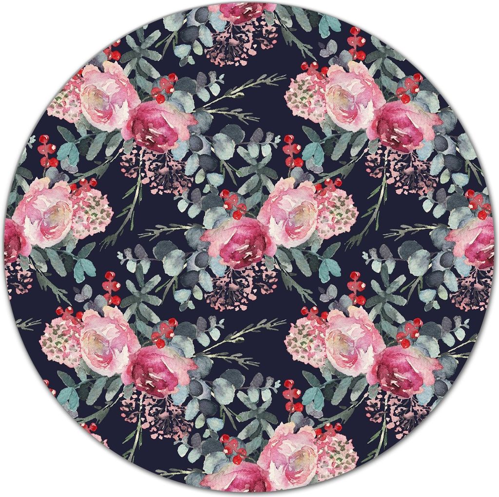 Glas-Herdabdeckplatte Glaskeramikkochfeld-Abdeckung Schneideplatten - 40 cm - Blumenkompositionen