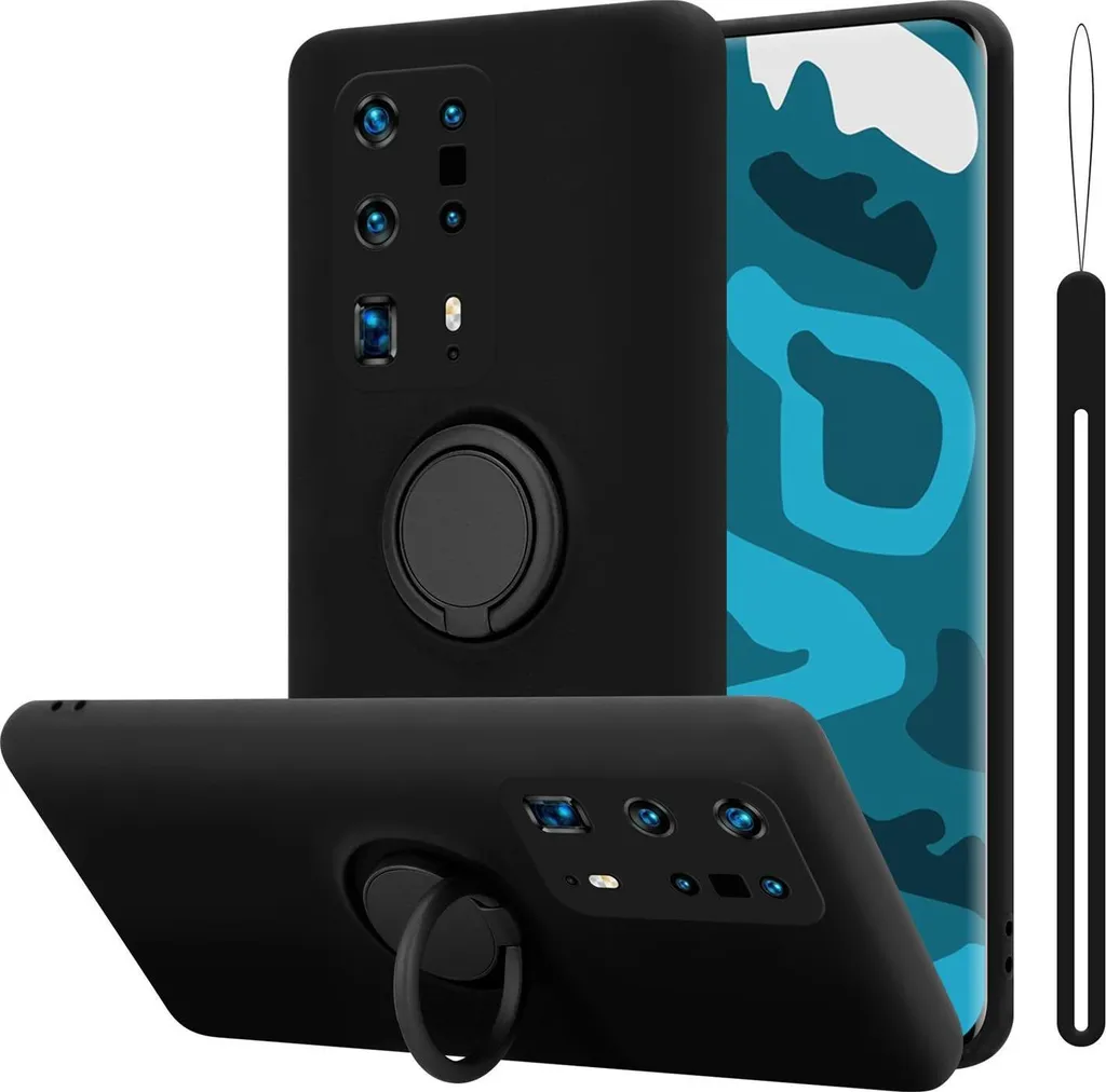 Cadorabo Cover Huawei P40 PRO / P40 PRO+ TPU Nero Protettiva