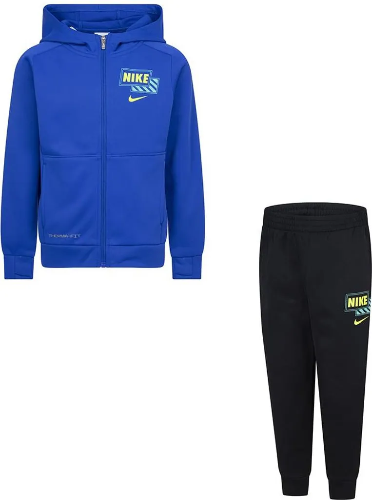Survêtement Enfant Nike Therma-FIT Bleu Manches Longues 5-6 Ans Boys