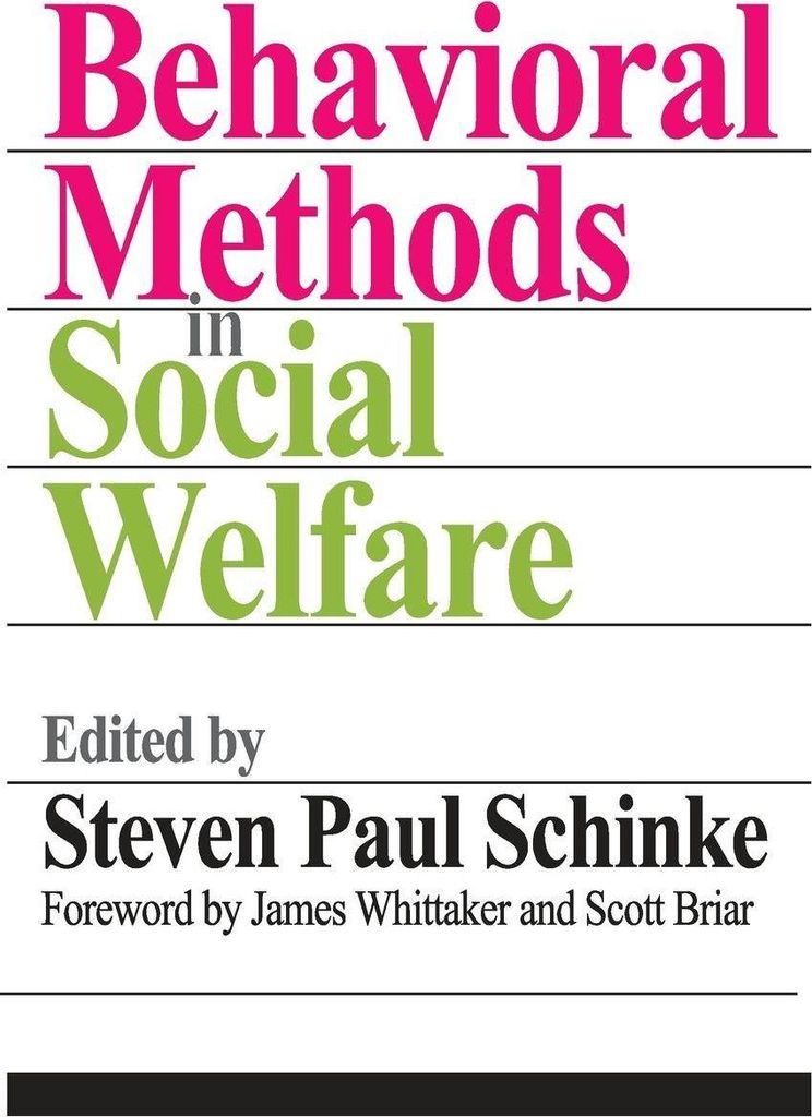 Behavioral Methods in Social Welfare