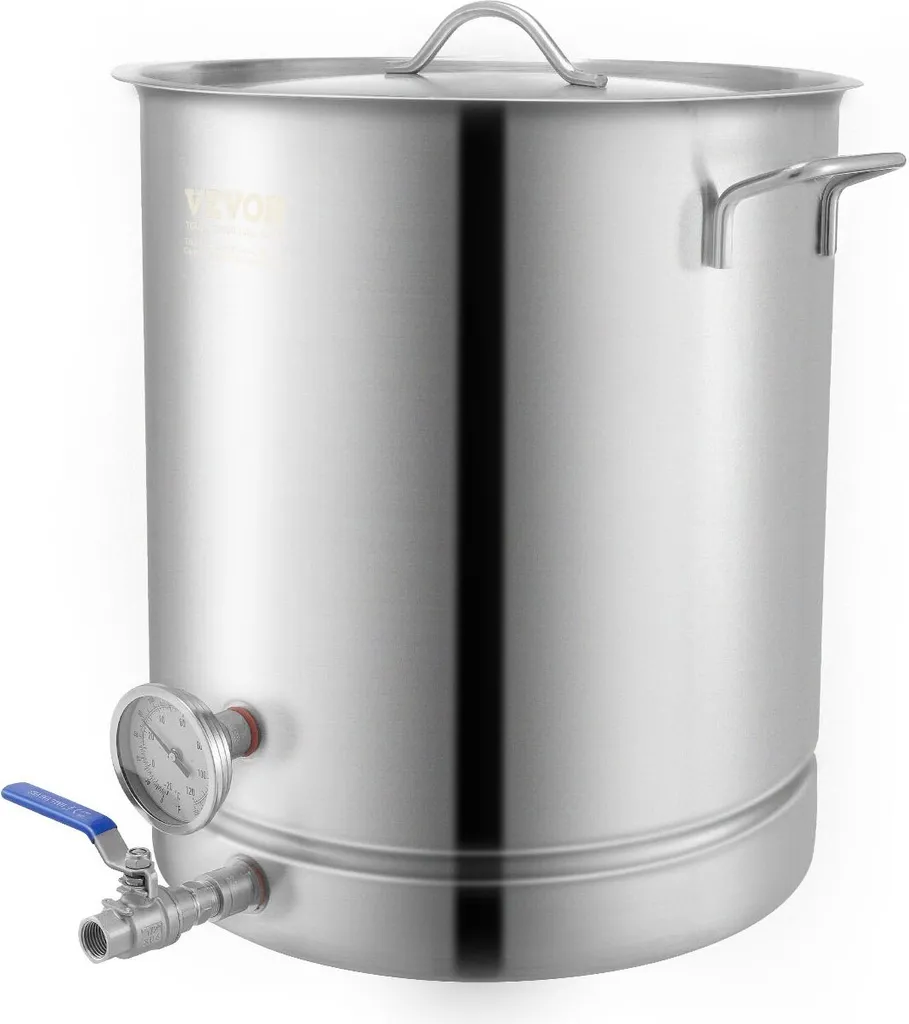 Chaudière de brassage de bière 16 Gal avec thermomètre de précision - 9