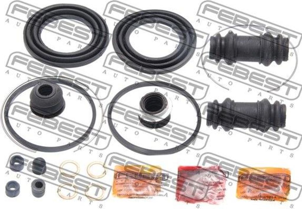 FEBEST 0175-TCR10F Reparatursatz, Bremssattel OE 447928050 kompatibel mit Liteace, Previa