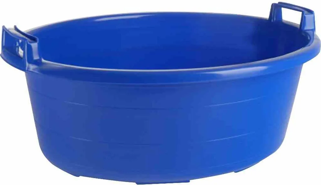 LOCKWEILER Wanne ovale L30051 bleue de 75 cm et 60 l pour usage intensif