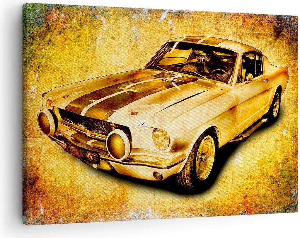 Bild auf Leinwand - Leinwandbild - Auto klassisch Produktbild 