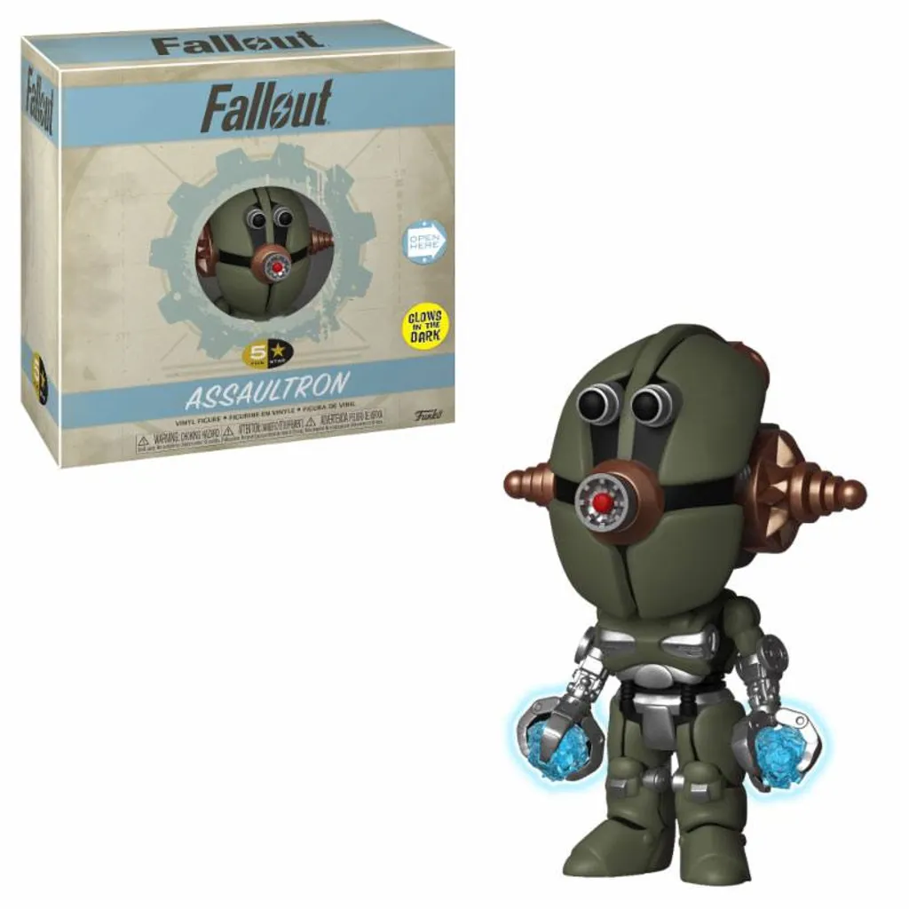 Assaultron Glows Funko Five Star Fallout Figurine Articulée Lumineuse