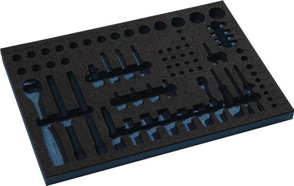 TECWERK Werkzeugmodul Leereinlage 3/3-Modul 2000 871 254 71-tlg.TECWERK