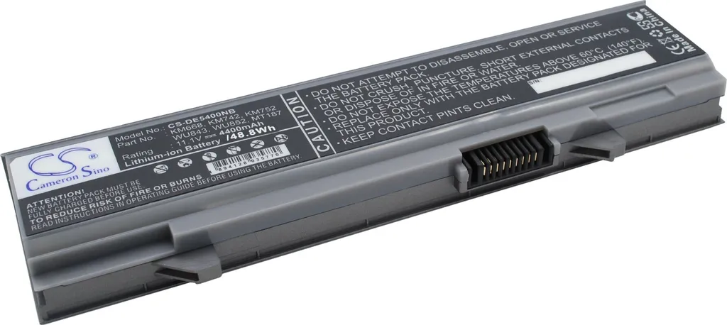 Batterie Dell Latitude E5400 E5500 4400mAh Technologie Lithium TECHTEK - 3