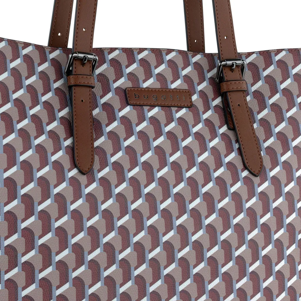 Sac shopper bugatti Ella Oyard multicolore avec grand compartiment