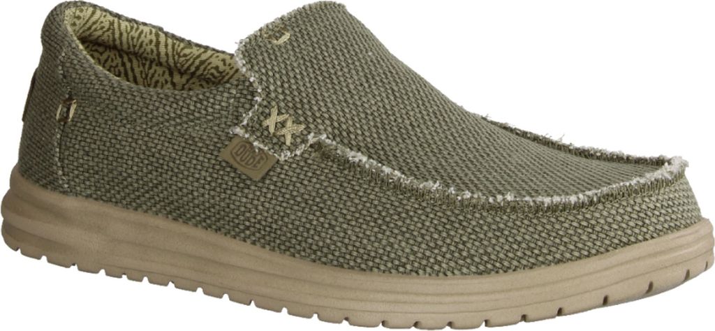 Hey Dude Herren Mokassins Mikka Braided 22811-41, 22811-42, 22811-43, 22811-44, 22811-45, 22811-47 HEY-40124 Army 41