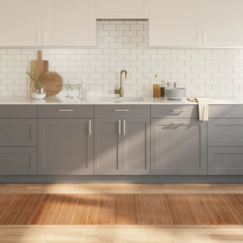 vidaXL Teppich Rechteckig Natur 70x300 cm Bambus