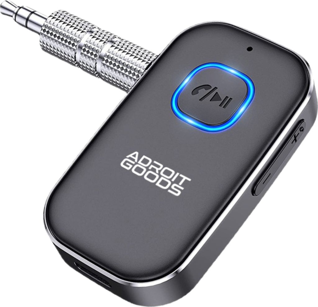 Adroit Goods Bluetooth Aux prijímač do auta - Vysielač Obrázok produktu 