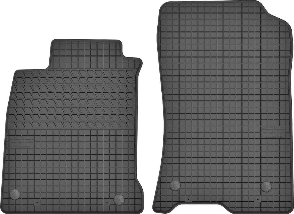 Tappetini per Renault Laguna III Coupe 07.2007- Plus velluto