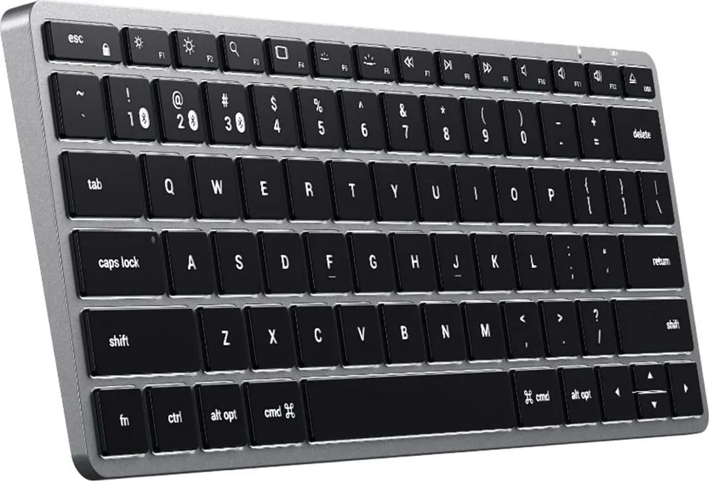 Satechi Slim X1 Clavier Bluetooth Rétroéclairé Espagnol - Gris Sidéral - 2