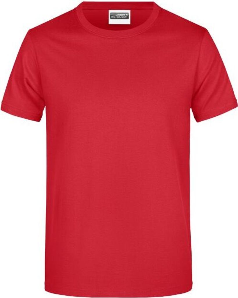 Promo-T Man 180 Klassisches T-Shirt red, Gr. XXL