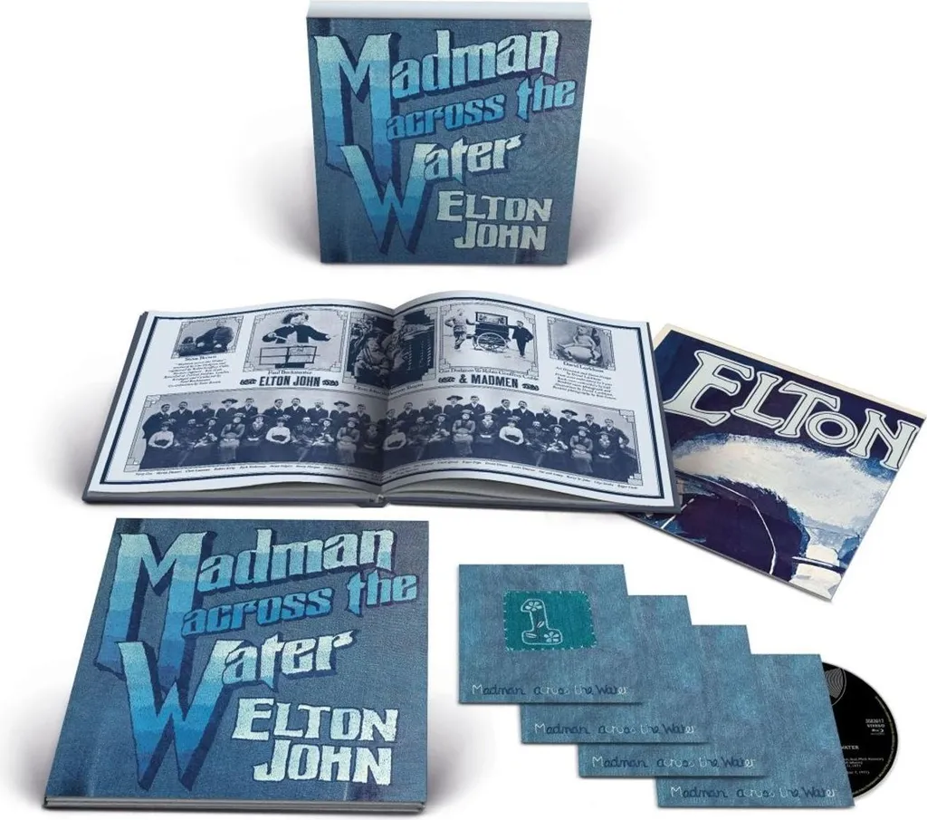 Elton John Madman Across The Water Edition Limitée Anniversaire 3CD Blu-ray