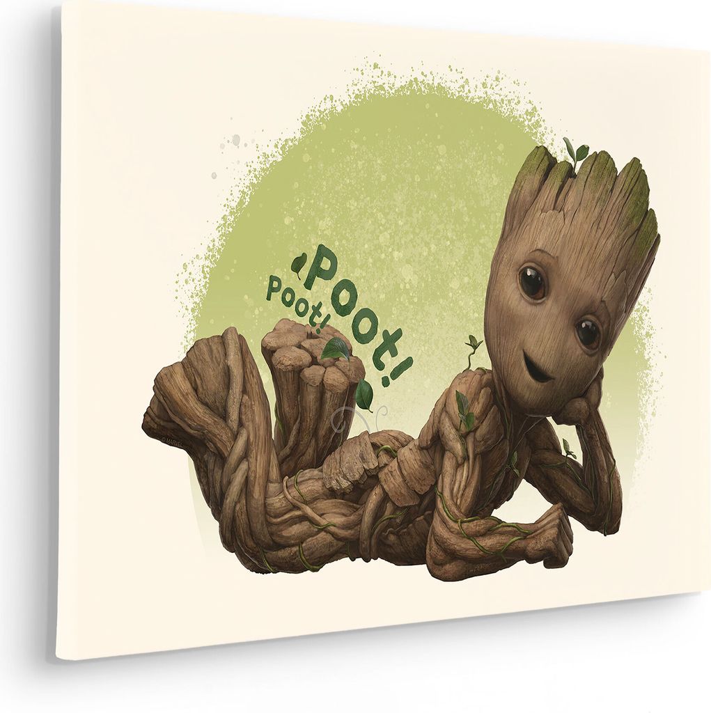 Keilrahmenbild - Groot Poot - Größe 60 x 40 cm