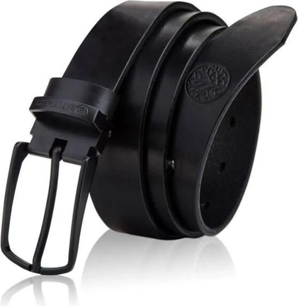 Cintura Betlewski Automatica | Vera Pelle Nera | Taglio su Misura