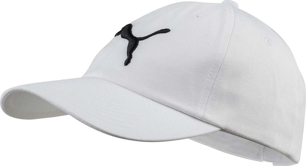 PUMA Essential Cap White-Big Cat weiß Produktbild 