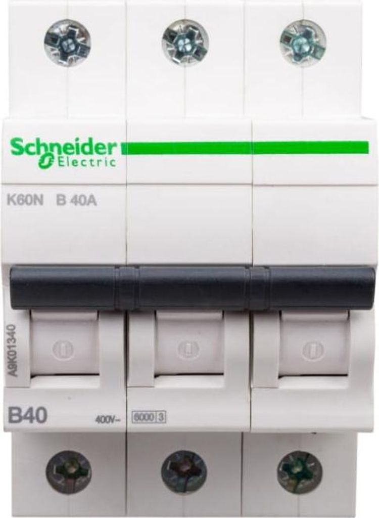 Leitungsschutzschalter 3P B 40A 6kA AC K60N A9K01340 Produktbild 