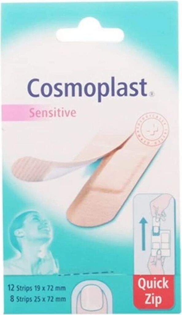 Pleisters Sensitive Cosmoplast (20 uds) Produktbild 