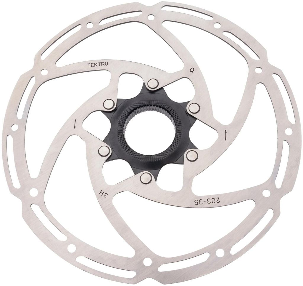 Tektro Tr203-35 2p Cl 1.8 Mm Bremsscheibe Silber 203 mm Silber 203 mm
