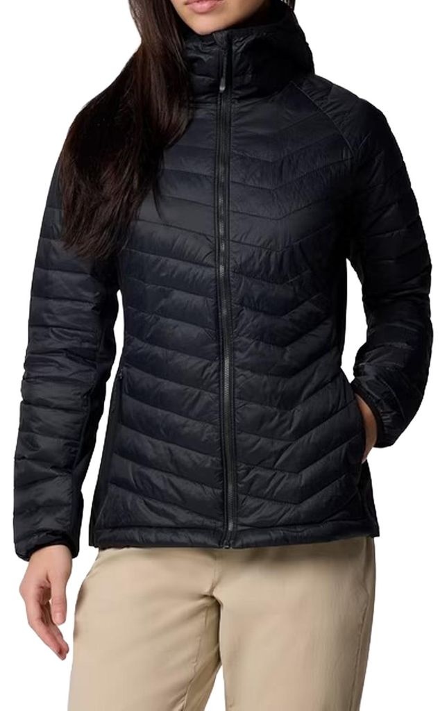 Columbia Damen-Hybrid-Steppjacke mit Kapuze Powder Pass? II 2126122